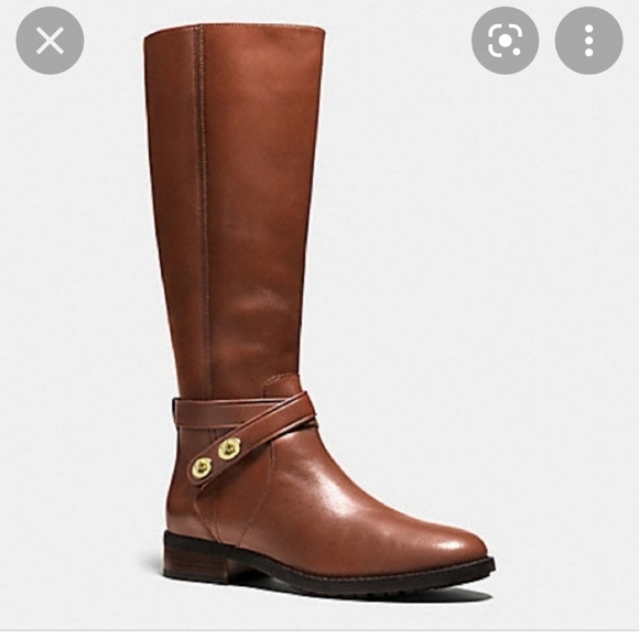 Coach Shoes - Coach Essex rider boots